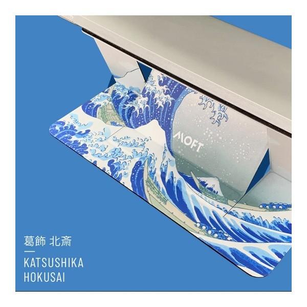 MOFT モフト 浮世絵柄 超軽量 折りたたみ式 ノートパソコンスタンド MOFT Stand x Classic Arts 15.6インチまで対応 国内正規代理店 2段階調整可能 ノートPC｜visavis｜02