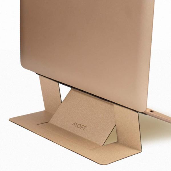 MOFT モフト 超軽量 折りたたみ式 ノートパソコンスタンド MOFT Adhesive Foldable Laptop Stand With Ventilate Hole 排気口あり 国内正規代理店 2段階調整可能｜visavis｜05