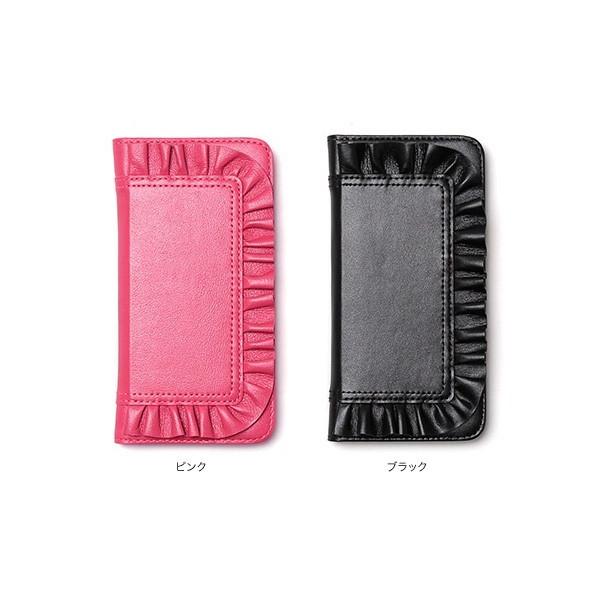ZENUS スマホケース Zenus Ruffle Diary for iPhone 6s/6 本皮