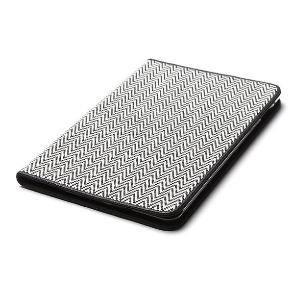 Zenus Herringbone Diary for iPad mini 4 / クラシック ファブリック素材 手帳型 タブレット ケース｜visavis｜03