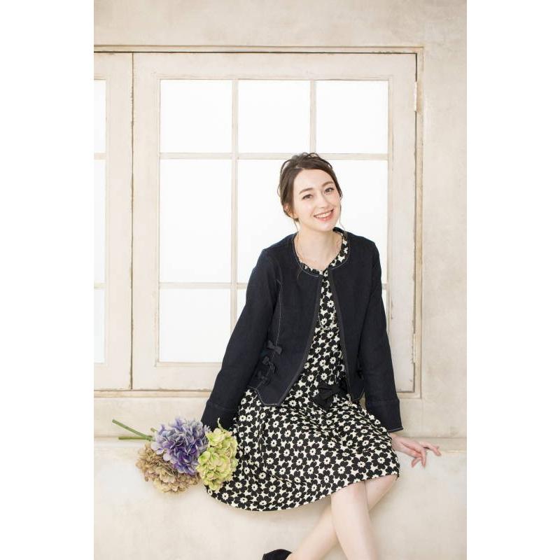 カタログ掲載品 フラワープリントノースリーブワンピース Gallery Visconti ギャラリービスコンティ 通販 Yahoo ショッピング