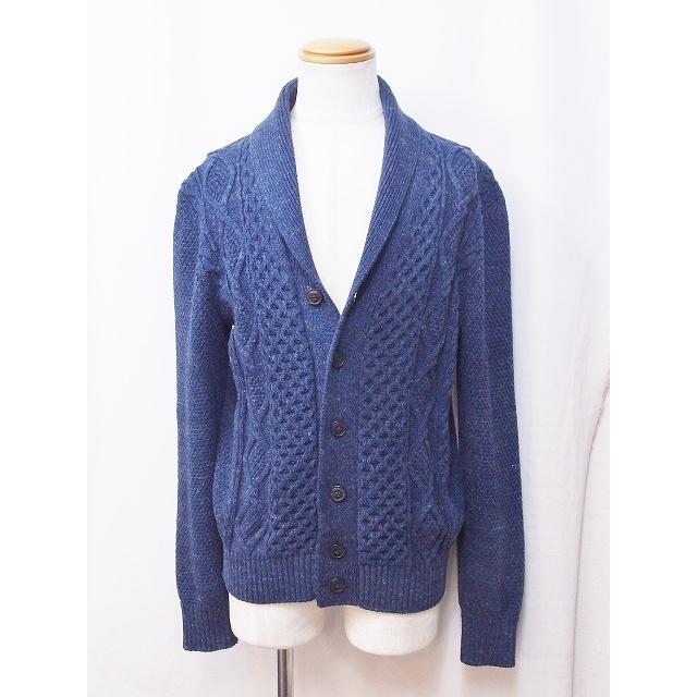 Gap ギャップ コットン 編み込み カーディガン メンズ M ネイビー Ko Visionヤフーショッピング店 通販 Yahoo ショッピング