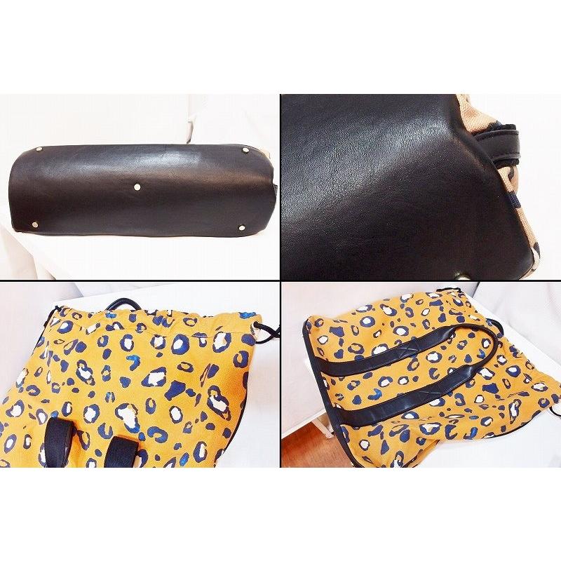 3.1 Phillip Lim スリーワンフィリップリム レオパード キャンバス 