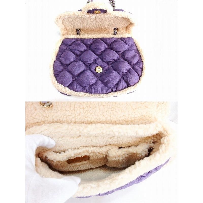 リッチ rich 2WAY キルティング×ボア チェーンショルダーバッグ