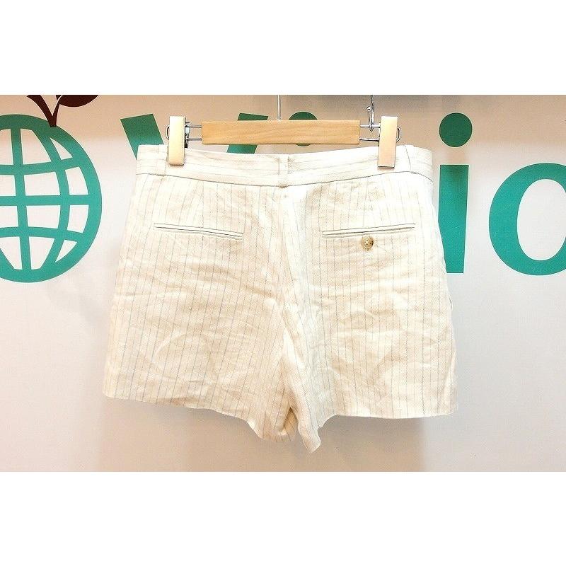 RALPH LAUREN ラルフローレン ストライプ リネン ショートパンツ  