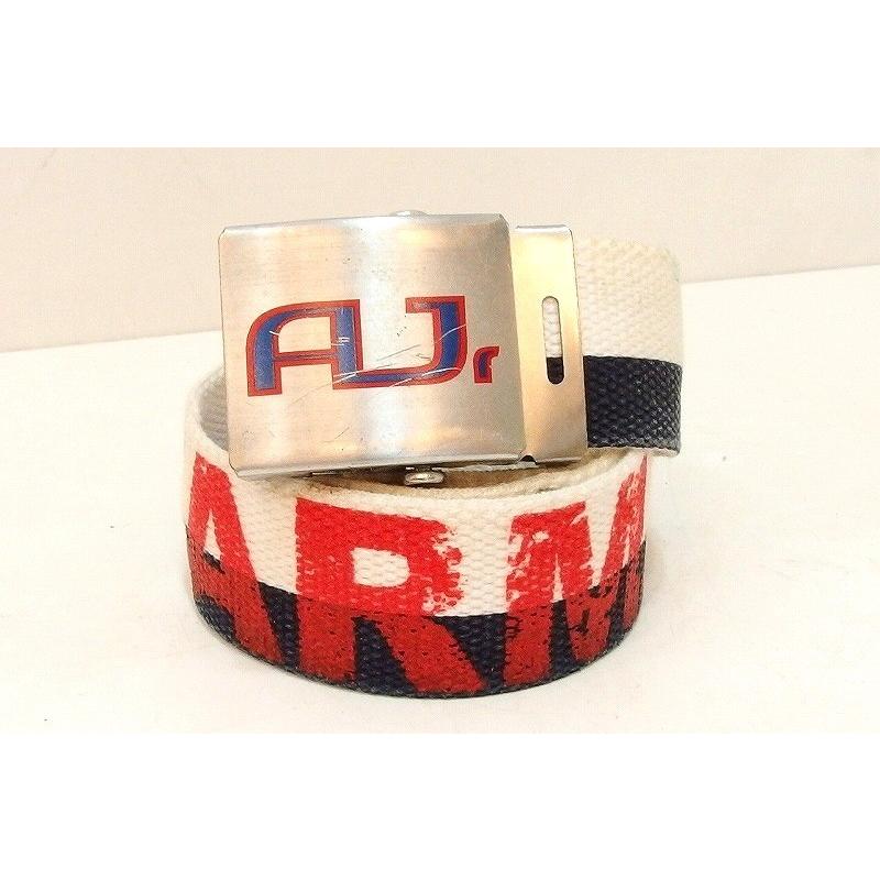 ARMANI JUNIOR アルマーニジュニア ロゴ ガチャベルト キッズ・子供用  