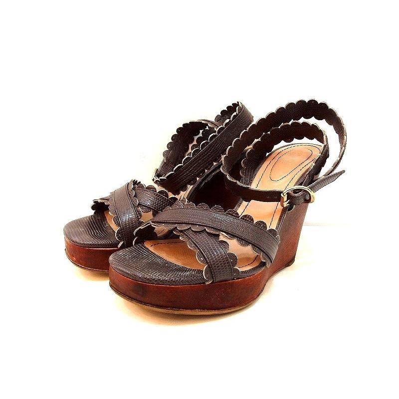 See by Chloe ウェッジソールサンダル