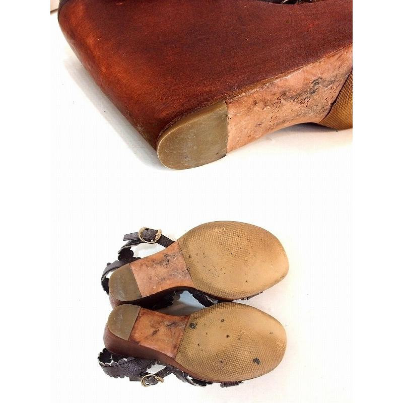 SEE BY CHLOE シーバイクロエ アンクルストラップ ウェッジソール  