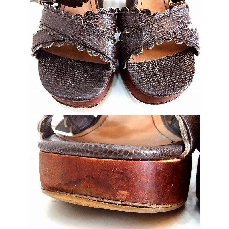 SEE BY CHLOE シーバイクロエ アンクルストラップ ウェッジソール  