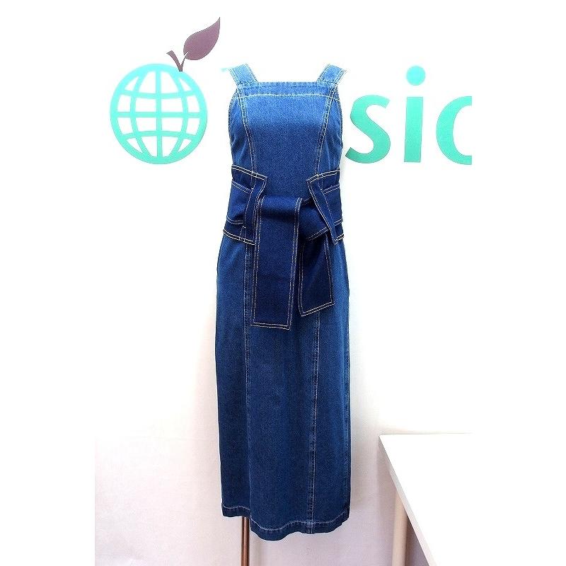 Snidel スナイデル コルセットベルト付き デニム ジャンパースカート 0 Kz Visionヤフーショッピング店 通販 Yahoo ショッピング