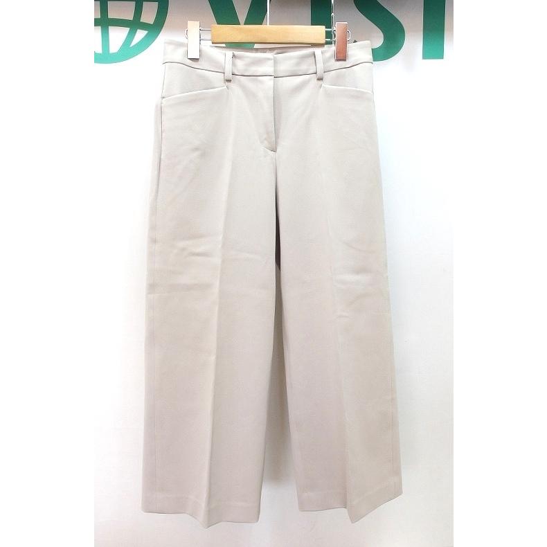 theory luxe セオリーリュクス センタープレス アンクル丈ワイド  