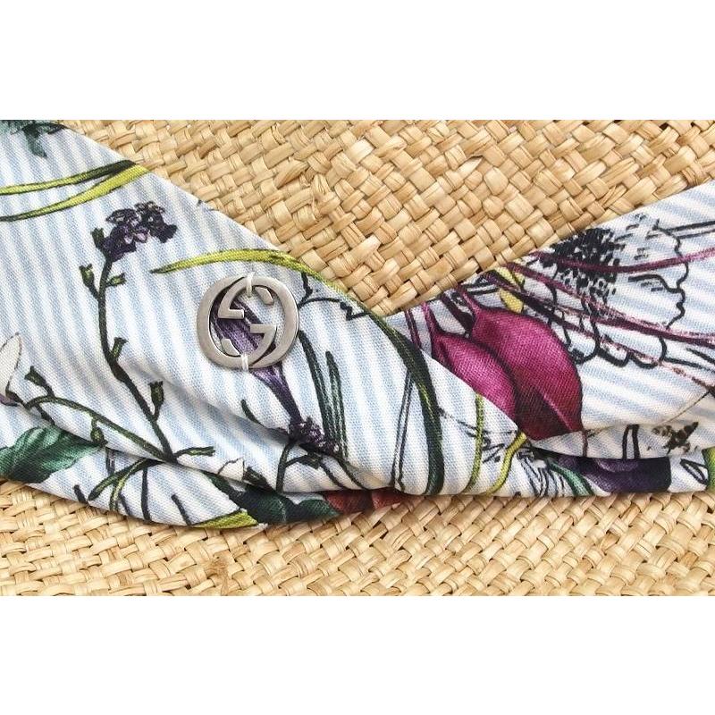 まとめ買い特価まとめ買い特価GUCCI グッチ 麦わら帽子 ストローハット