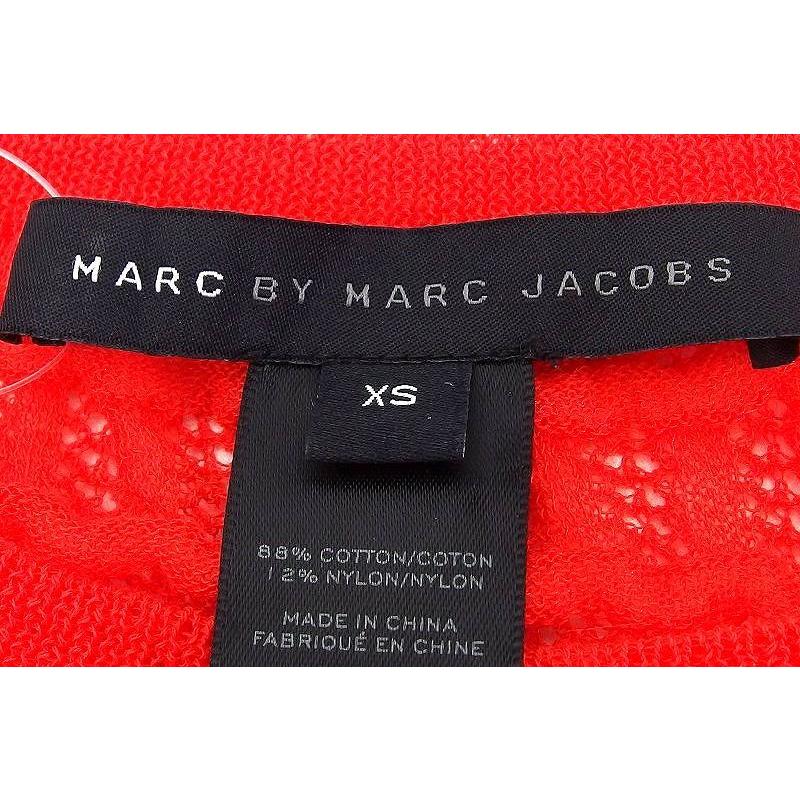 Marc by Marc Jacobs マークバイマークジェイコブス  透かし編み 7分袖 コットンニット カットソー  XS｜vision-group｜03