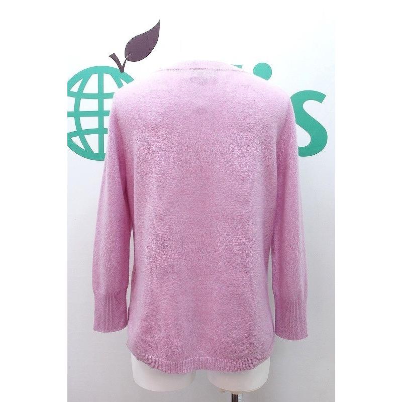 J.CREW ジェイクルー カシミヤ100％ 7分袖ニット レディース S ピンク 