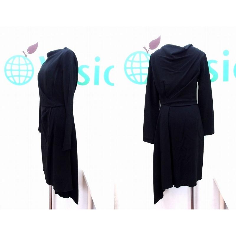 MaxMara マックスマーラ アシンメトリーカット ロングワンピース フレア