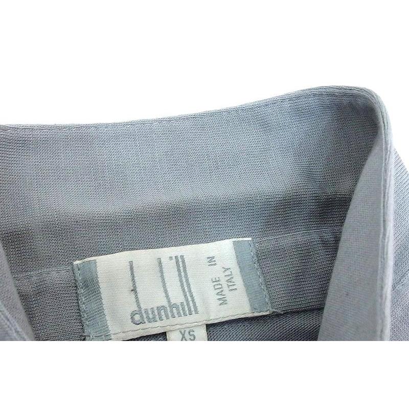dunhill（ダンヒル） ウール100％ 長袖ニットシャツ 小さいサイズ 