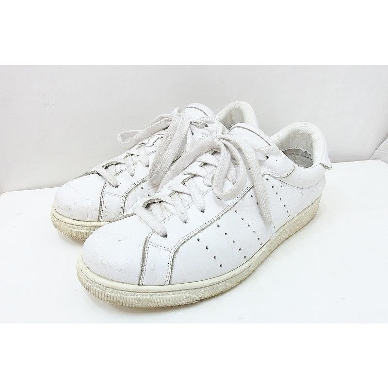 特売 アプリ Dsquared2 ディースクエアード ロゴ レザースニーカー メンズ 43 白 品質が完璧 Www Superavila Com