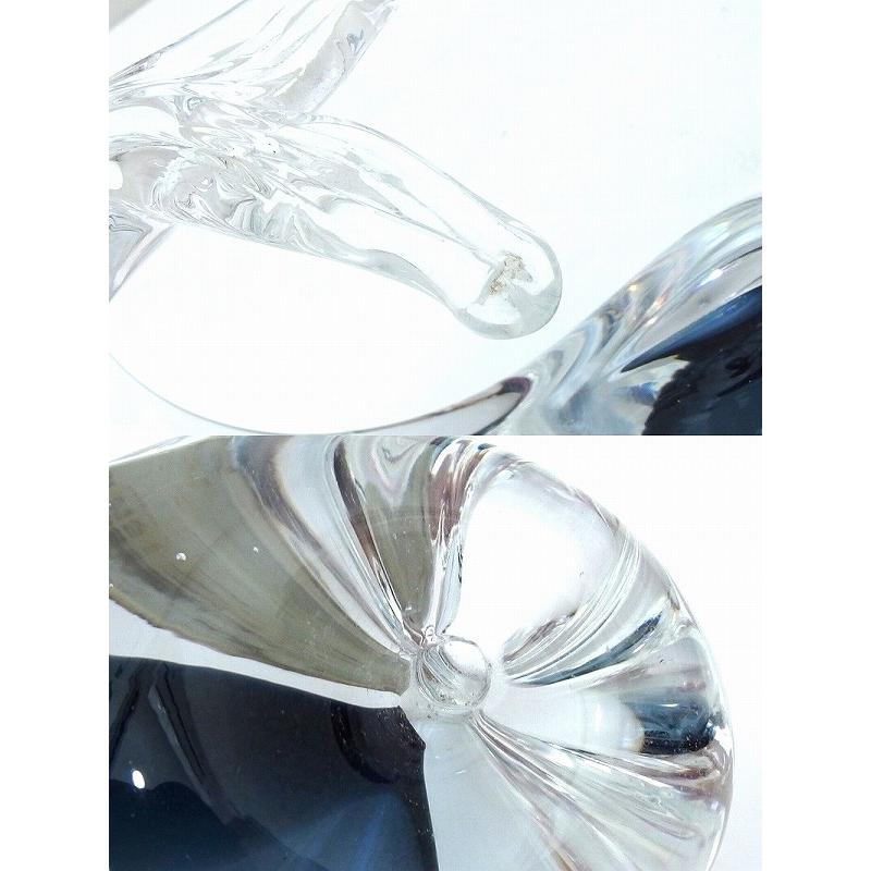 ムラノガラス MURANO イタリア製 クジラ・ホエール アンティーク 置物