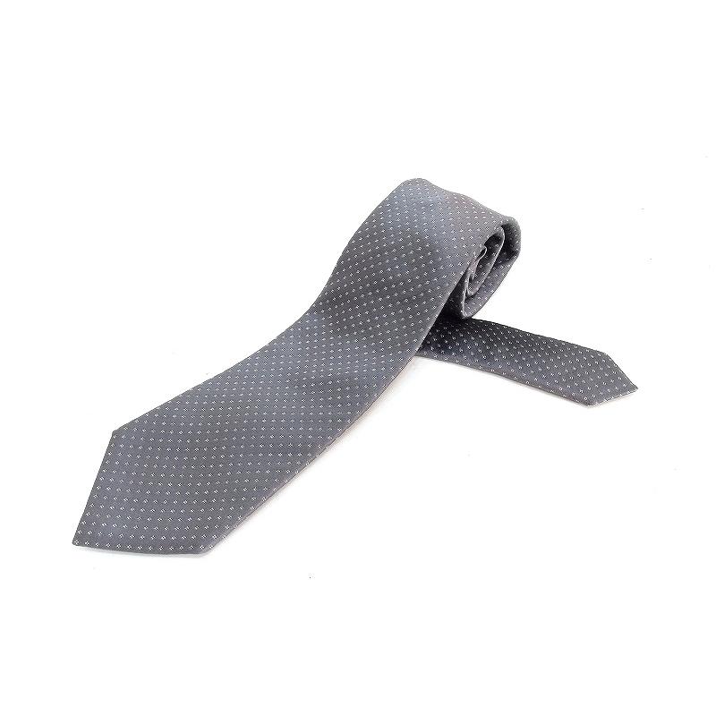 Maker S Shirt 鎌倉シャツ ドット小紋 シルク ネクタイ 日本製 グレー Kz Visionヤフーショッピング店 通販 Yahoo ショッピング