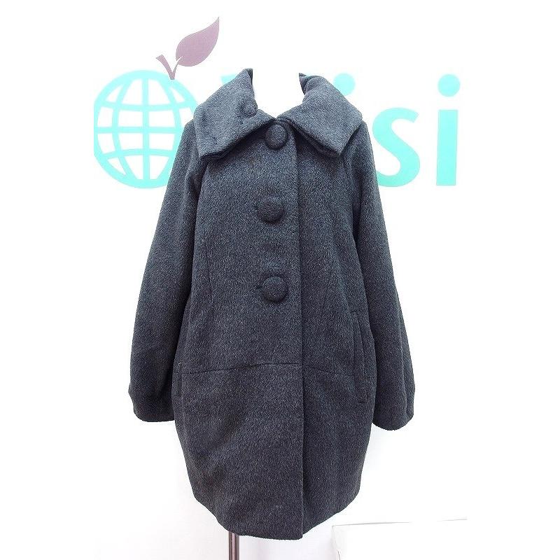 Ag By Aquagirl エージー バイ アクアガール コクーンコート M ダークグレー Kz Visionヤフーショッピング店 通販 Yahoo ショッピング