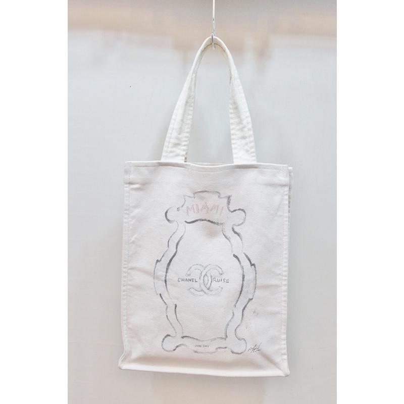 CHANEL シャネル マイアミトート クルーズライン キャンバス A46069  