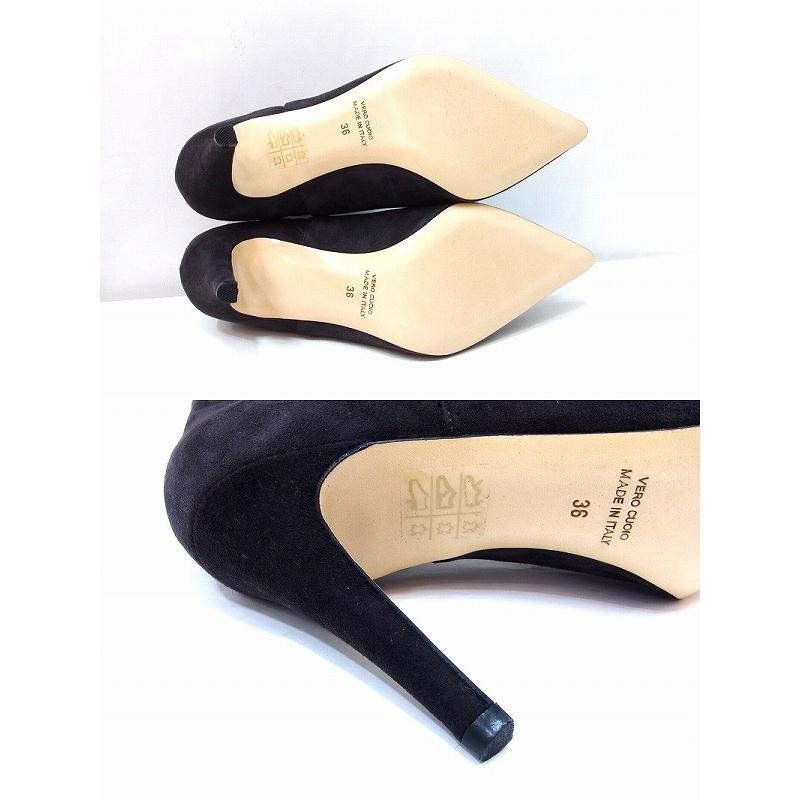 NEBULONI E. ネブローニ スエードショートブーツ36/サンダルパンプス NEBULONI E. ネブローニ スエードショートブーツ36/サンダルパンプス