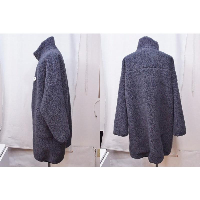 OVER THE STRiPES オーバーザストライプス ボア リバーシブル コート 