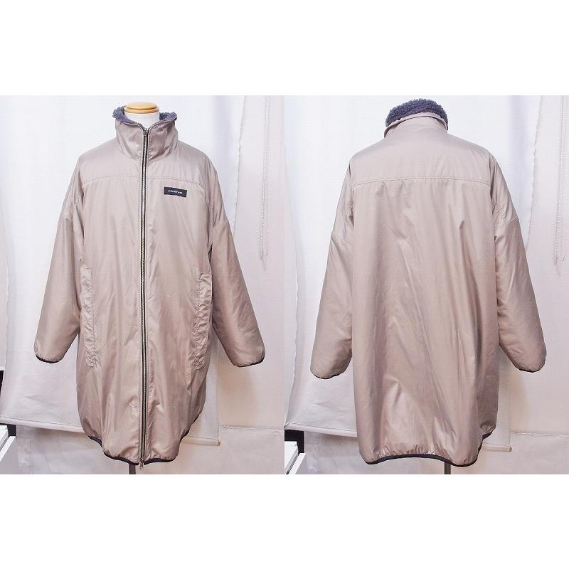 OVER THE STRiPES オーバーザストライプス ボア リバーシブル コート 
