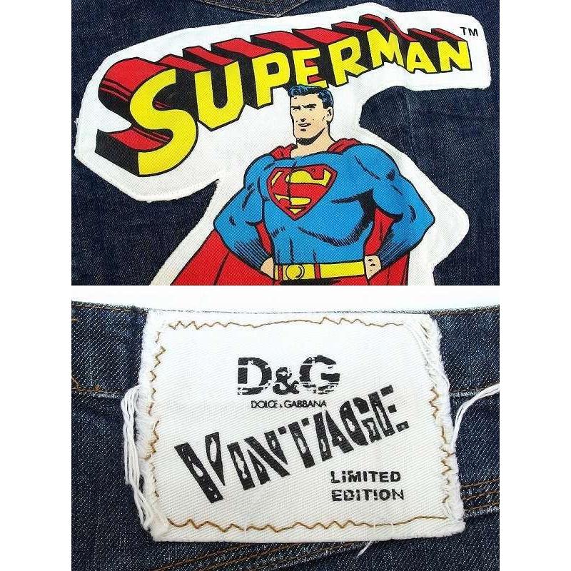 DOLCE&GABBANA D&G ディーアンドジー スーパーマンSuperman ストレッチ 