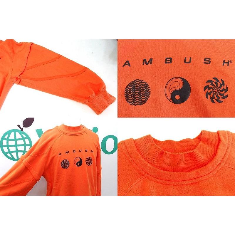 アンブッシュAMBUSH ロゴプリント スウェット プルオーバー メンズ 1  