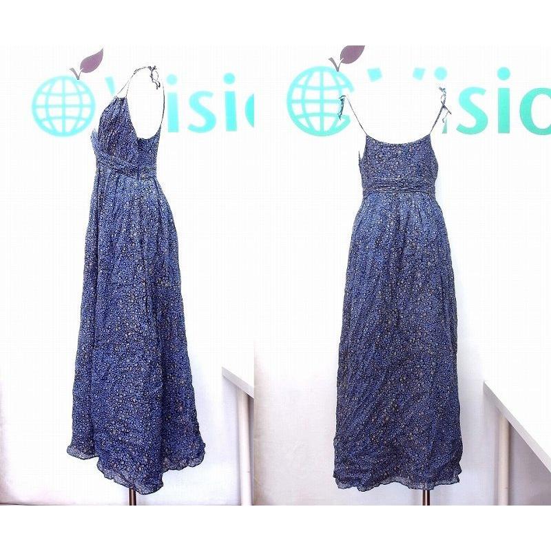 ストラスブルゴ STRASBURGO レオパード コットンシルク マキシ丈  