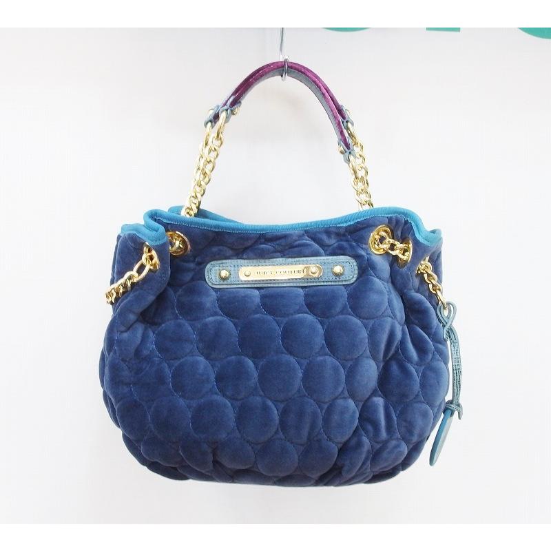 JUICY COUTURE ジューシークチュール ベロア キルティング ショルダー  