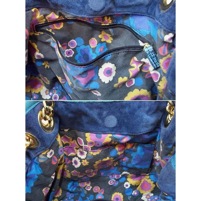JUICY COUTURE ジューシークチュール ベロア キルティング ショルダー 