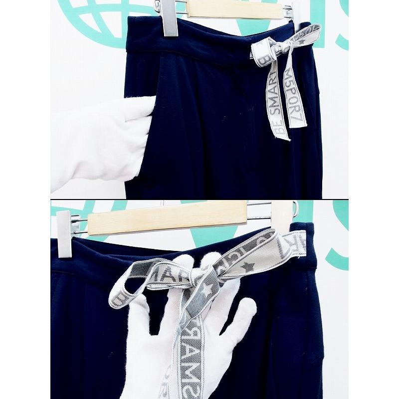 MARELLA SPORT マレーラスポーツ ストレッチ フレア 九分丈パンツ J 