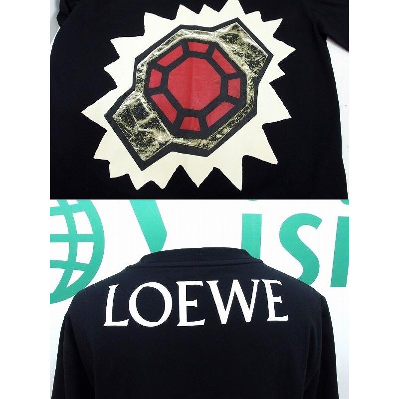 LOEWE ロエベ 21SS ジュエルプリント バックロゴ 半袖Tシャツ XS 