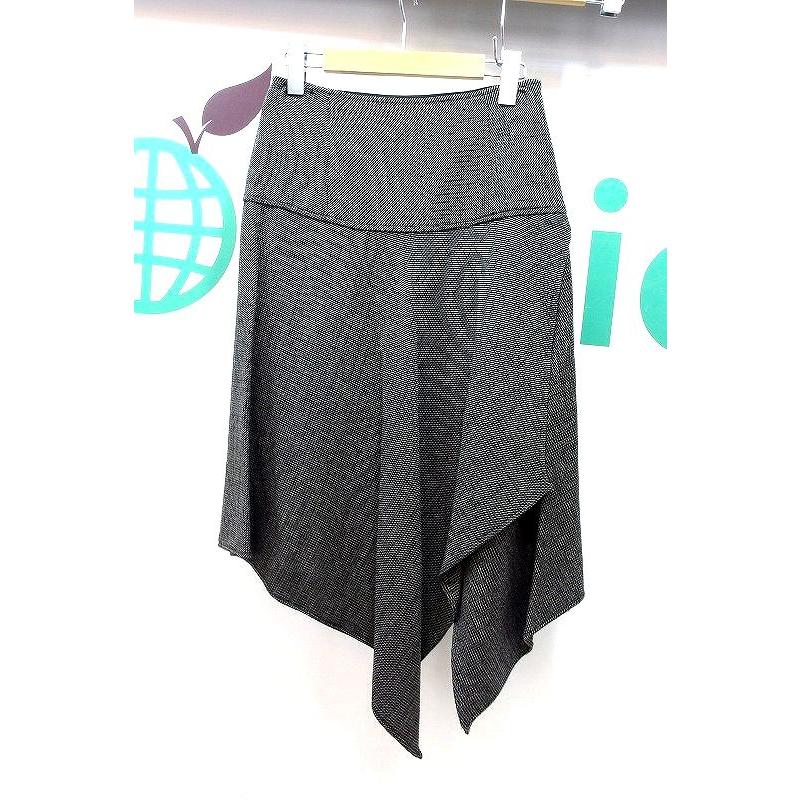 芽風 MEFU ウール アシンメトリースカート ペチコート付 38 秋冬 芽風 MEFU ウール アシンメトリースカート ペチコート付 38 秋冬