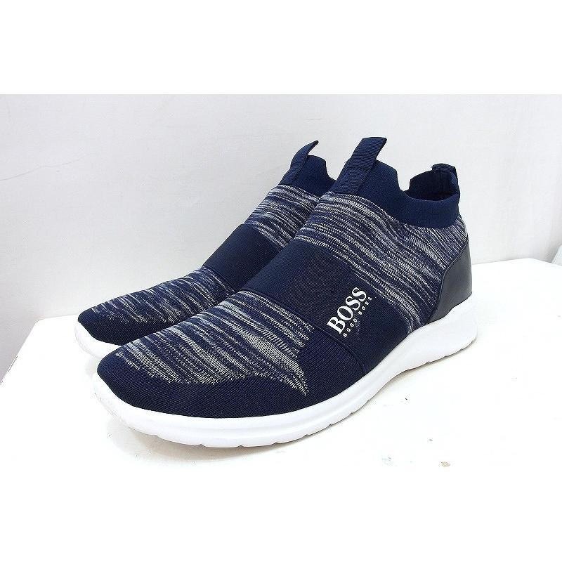 HUGO BOSS ヒューゴボス ノーレース レースレス スニーカー スリッポン 