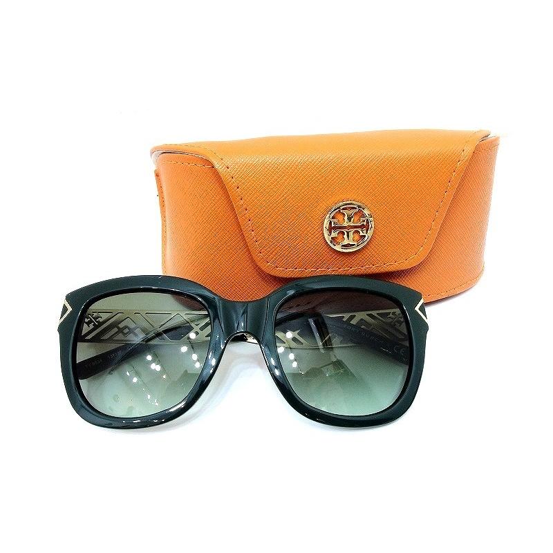 TORY BURCH トリーバーチ サングラス 53□20 TY9034 グリーン×ゴールド  