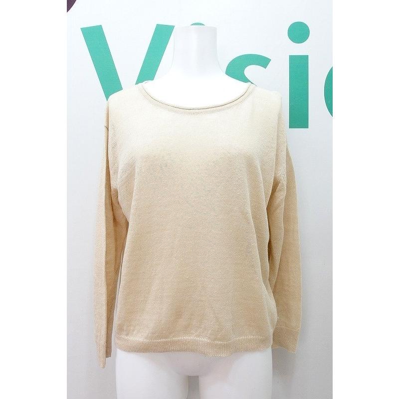 Ron Herman ロンハーマン リネン100％ 7分袖 サマーニット レディース  