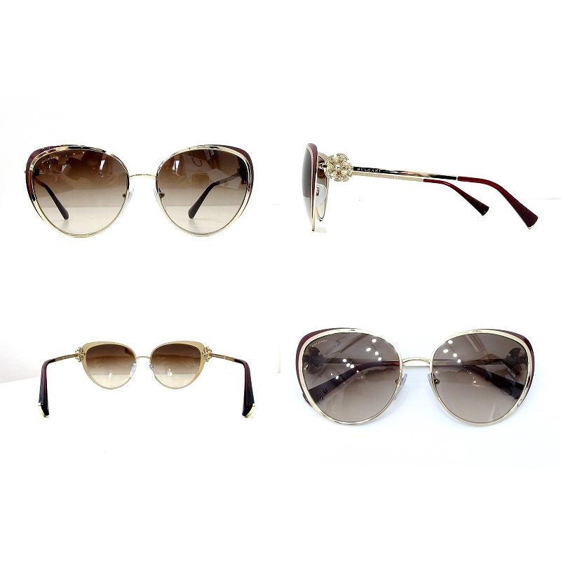 BVLGARI ブルガリ ディーヴァ ドリーム サングラス ラインストーン 57  