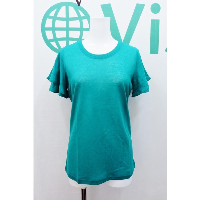 TOKUKO 1er VOL トクコ プルミエヴォル フレアスリーブ 半袖カットソー  