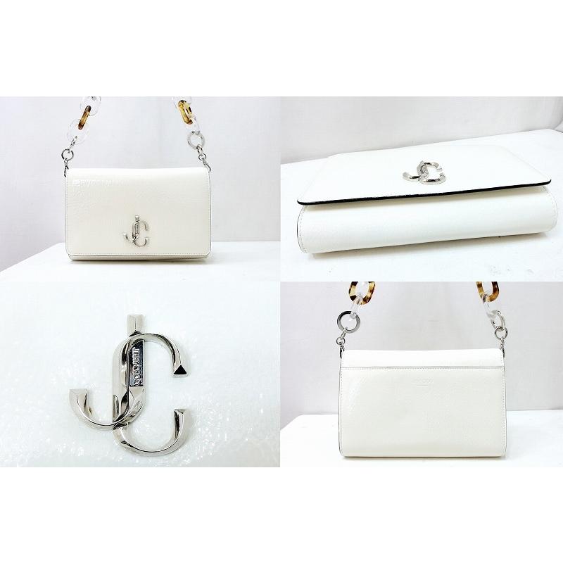 JIMMY CHOO（ジミーチュウ） ヴァレンヌ クラッチ プラチェーン 2WAY 