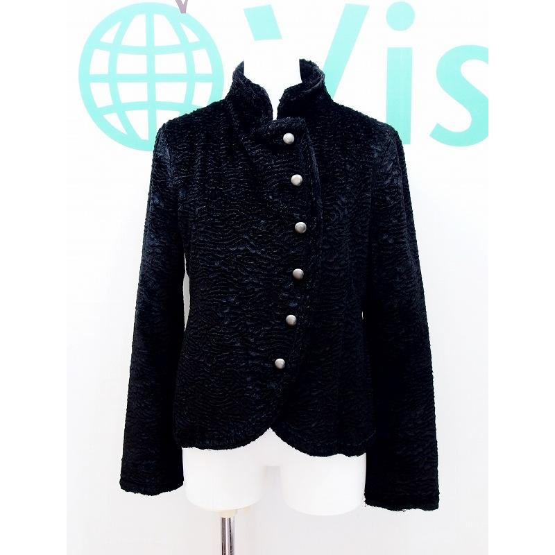 バジーレ・ベントット BASILE28 モダール混合 スタンドカラー  