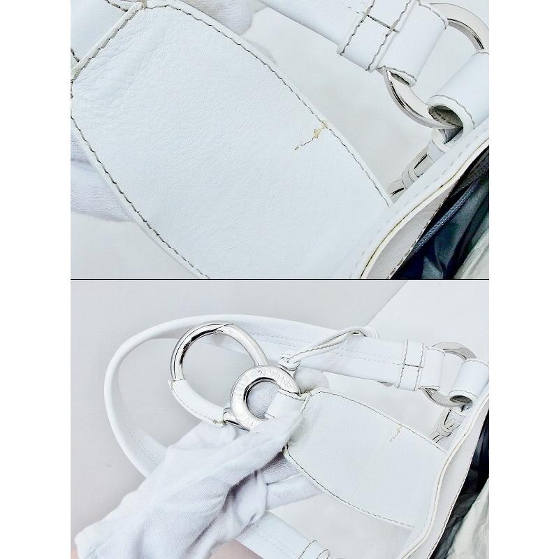 Bally（バリー） MIMOSA レザー ショルダーバッグ シルバー金具 