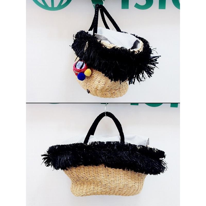 TO BE CHIC（トゥー ビー シック） ストロー かごバッグ ハンドバッグ 