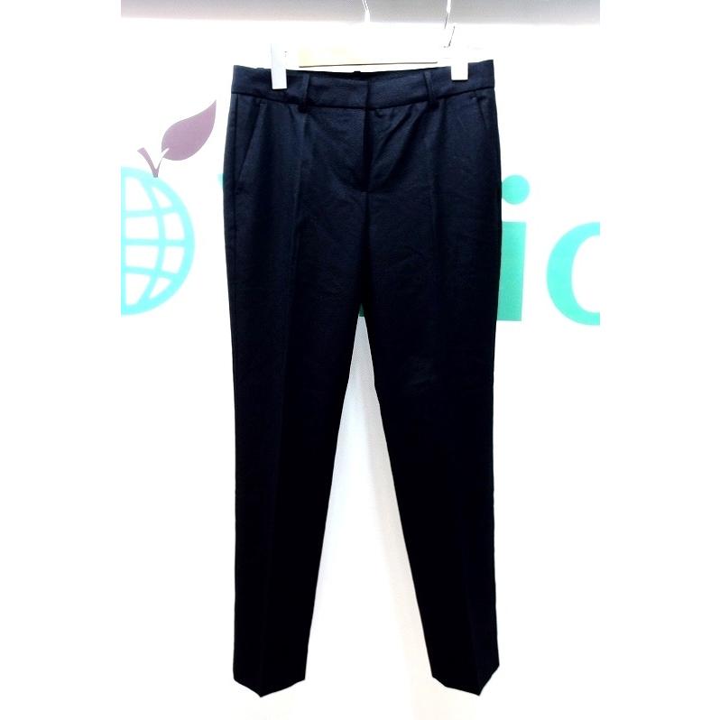 theory セオリー ウール混 テーパードパンツ 2・W61 5306430 黒 