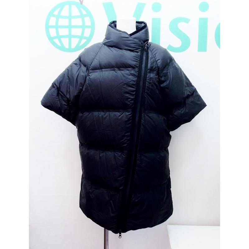 JIL SANDER NAVY ジルサンダーネイビー 5分袖 ダウン100％ ジャケット 