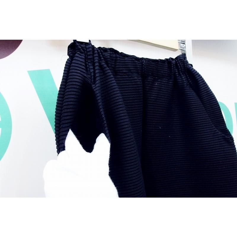 ISSEY MIYAKE イッセイミヤケ プリーツ イージーパンツ 1 ブラック