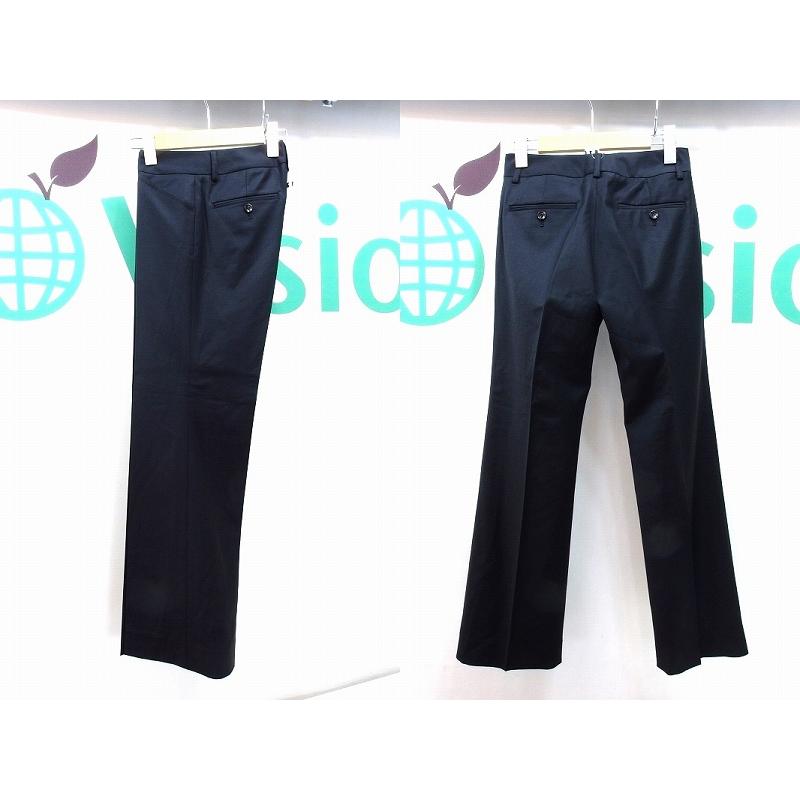 theory luxe セオリーリュクス ウール スラックス セミフレアパンツ 38 
