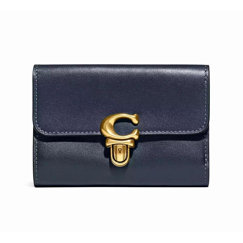 COACH コーチ ストゥディオ ミディアム ウォレット 二つ折りレザー財布 